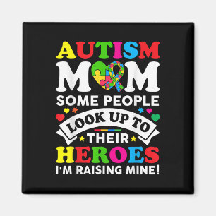 Autismus Mama Heroes Autismus Mama Bewusstsein Kid Magnet