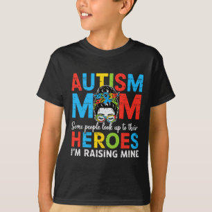 Autismus Mama Heroes Funny Autismus Sensibilisieru T-Shirt