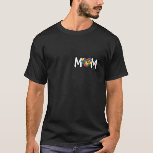 Autismus Mama Herzpuzzle Autismus Muttertag T-Shirt