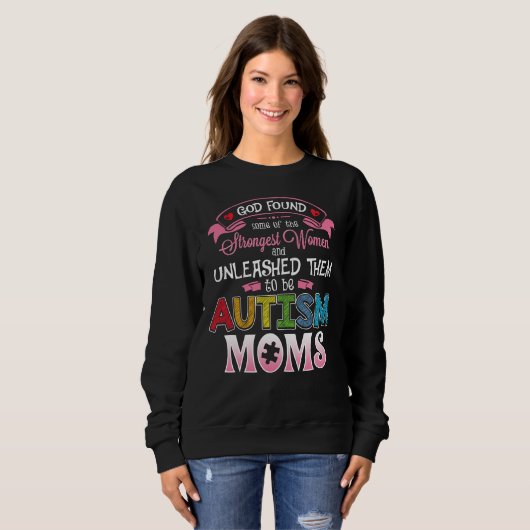 Autismus Mama Inspiration Sweatshirt (Vorne ganz)