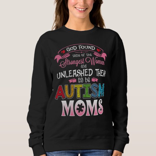 Autismus Mama Inspiration Sweatshirt (Vorderseite)