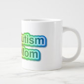 Autismus Mama Jumbo Geschenk Tasse (Rechts)