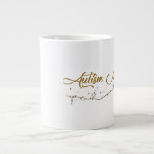 Autismus-Mama - Jumbo-Tasse (Vorderseite)