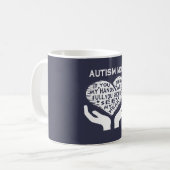 AUTISMUS-MAMA KAFFEETASSE (Vorderseite Links)