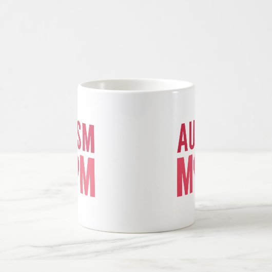 Autismus-Mama Kaffeetasse (Mittel)