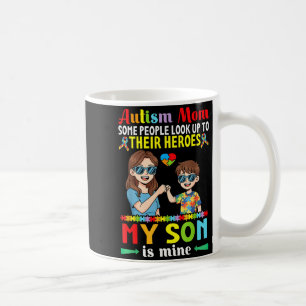 Autismus-Mama Mein Sohn ist mein Held Bewusstsein Kaffeetasse