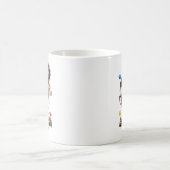 Autismus Mama Messy Bun - Herzwärmender Muttertag Kaffeetasse (Mittel)