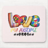 Autismus-Mama Mousepad (Vorne)