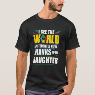 Autismus Mama Papa Eltern Welt Anders Kinder Auti T-Shirt