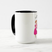 Autismus Mama Ringer Tasse (Vorderseite Links)