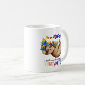 Autismus-Mama - Sloth Kaffeetasse (VorderseiteRechts)
