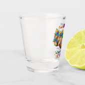 Autismus-Mama - Sloth Schnapsglas (Links)