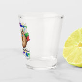 Autismus-Mama - Sloth Schnapsglas (Rechts)