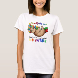 Autismus-Mama - Sloth T-Shirt
