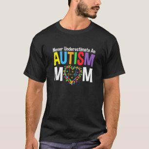 Autismus Mama Spread Kindness Neurodivergenz Regen T-Shirt