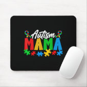 Autismus Mama Stolze Eltern-Rätsel ece Bewusstsein Mousepad (Mit Mouse)