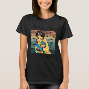 Autismus Mama Unbrechlich T Shirt Autismus Bewusst