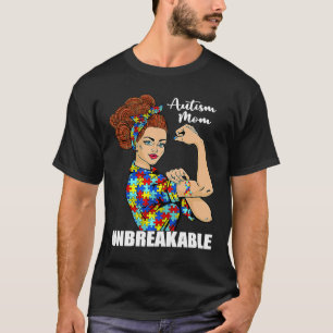 Autismus-Mama Unzerbrechlich Rosie die Nieterin St T-Shirt