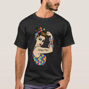 Autismus-Mama Unzerbrechlicher Muttertag T-Shirt