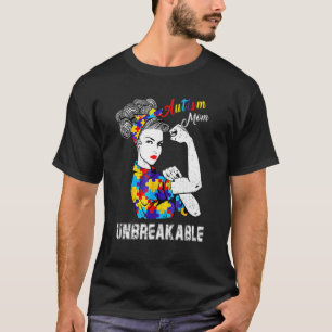 Autismus-Mama Unzerbrechliches T-Shirt - Autismus-