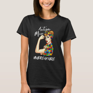 Autismus-Mama Unzerbrechliches T-Shirt Autismus-Be