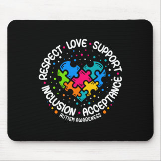 Autismus Männer respektieren Liebe Unterstützung A Mousepad