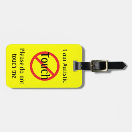 Autismus Medic Alert Vollständige Informationen Ke Gepäckanhänger