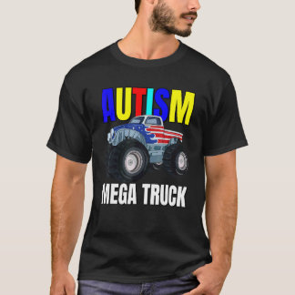 Autismus-Mega-Lkw T-Shirt