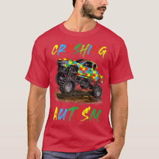 Autismus Mega Truck zerstört Autismus zurück zur S T-Shirt