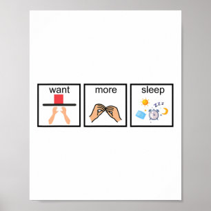 Autismus: Mehr Bildung-Wollte-Lehrer Poster