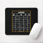 Autismus Mental Health Awareness Day Adhd Bingo Fu Mousepad (Mit Mouse)