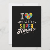 Autismus Monatslehrer T - Shirt für besondere Bild Save The Date (Vorderseite)