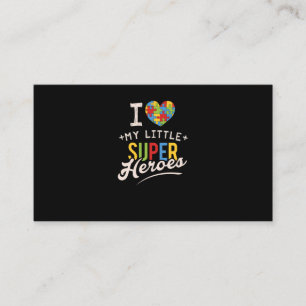 Autismus Monatslehrer T - Shirt für besondere Bild Visitenkarte