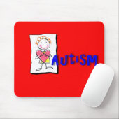 Autismus Mousepad (Mit Mouse)