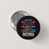 Autismus-Mutter-Inspiration Button (Vorne & Hinten)