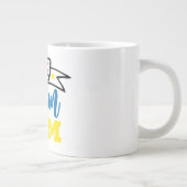 Autismus-Mutter - Jumbo-Tasse (Rechts)