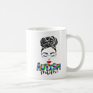 Autismus Mutter Kind chaotisch Knochen Bewusstsein Kaffeetasse