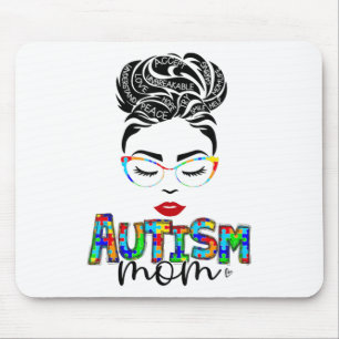 Autismus Mutter Kind chaotisch Knochen Bewusstsein Mousepad
