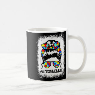 Autismus-Mutter Leben unordentlicher Knoten Sonnen Kaffeetasse