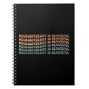 Autismus Mutter Regenbogen Neurovielfalt ist schö Notizblock