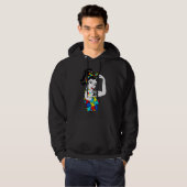 Autismus-Mutter stark Hoodie (Vorne ganz)