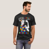 Autismus-Mutter Unzerbrechlich Autismus-Bewussts T-Shirt (Vorne ganz)
