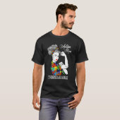 Autismus-Mutter Unzerbrechlich Autismus-Bewusstse T-Shirt (Vorne ganz)