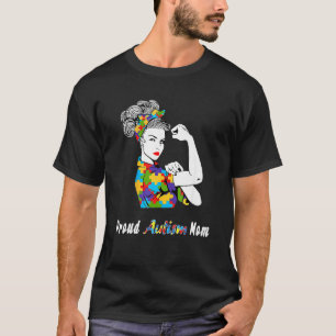 Autismus-Mutter Unzerbrechlich Autismus-Bewusstse T-Shirt