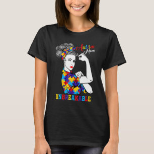 Autismus-Mutter Unzerbrechliches T-Shirt Autismus-