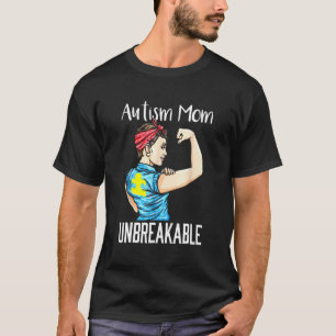 Autismus-Mutter Unzerbrechliches T-Shirt Autismus-