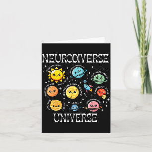 Autismus neurodiverses Universum asd Bewusstseinsr Karte