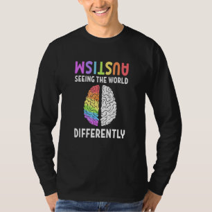Autismus Neurovielfalt Autismus sieht den weltweit T-Shirt
