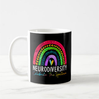 Autismus Neurovielfalt Spektrum Asse Adhd Rainbow  Kaffeetasse