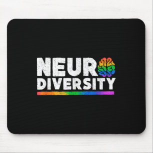 Autismus Neurovielfalt und Bewusstsein für psychis Mousepad